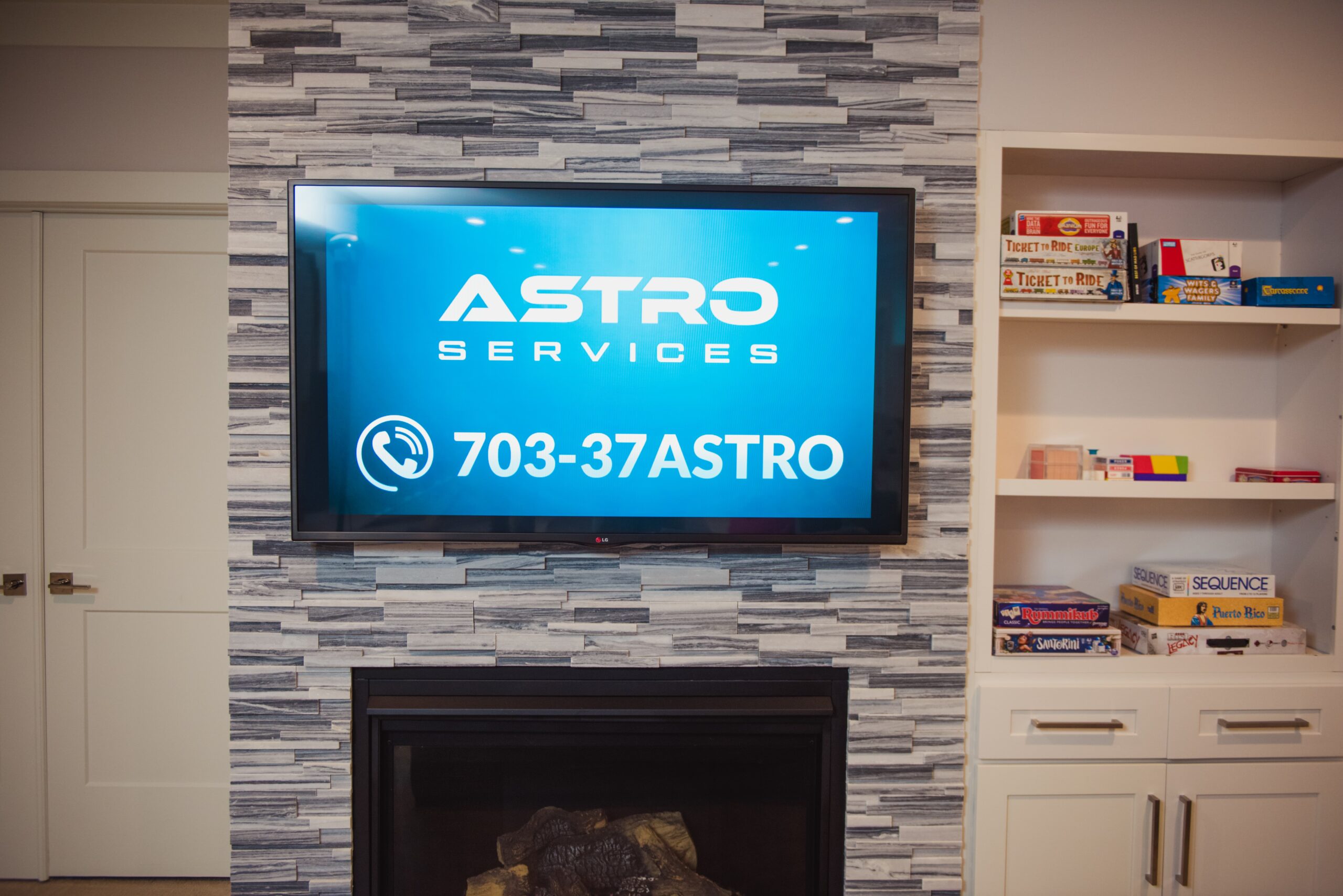 Astro Services mentioned on a tv
